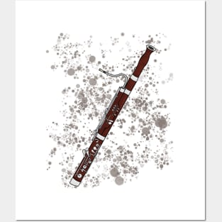 Bassoon Teacher Bassoonist Woodwind Musician Posters and Art